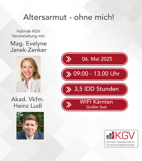 Altersarmut - Ohne mich!